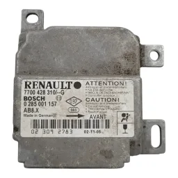 MODULO CENTRAL AIRBAG RENAULT CLIO 7700428310 NÃO DEFLAGRADO