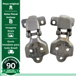 PAR DOBRADIÇA PORTA DIANTEIRA ESQUERDA MASTER 2003 Á 2013