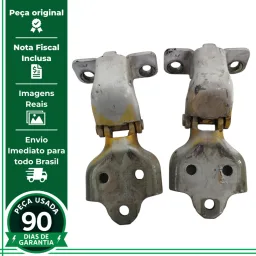 PAR DOBRADIÇA PORTA DIANTEIRA ESQUERDA MASTER 2003 À 2013