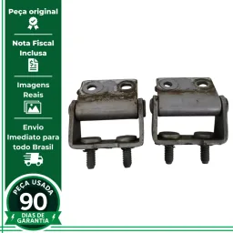 PAR DOBRADIÇA TAMPA TRASEIRA PAJERO SPORT 2007 A 2011