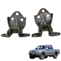 PAR DOBRADIÇA PORTA DIANTEIRA ESQUERDA L200 2004 A 2011