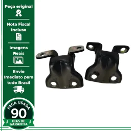 PAR DOBRADIÇA PORTA TRASEIRA ESQUERDA L200 2005 A 2011