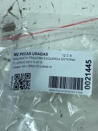 MAÇANETA TRASEIRA ESQUERDA EXTERNA FLUENCE 2011 A 2018