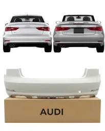 PARACHOQUE TRAS AUDI A3 SEDAN 2014 2016 CABRIOLET 2015 2016