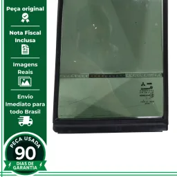VIDRO FIXO PORTA TRASEIRA DIREITA PAJERO TR4 2010 A 2015