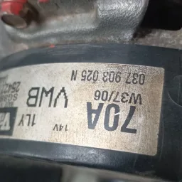 ALTERNADOR GOLF 1.8 1995 1996 A 1998 70A 0123310002