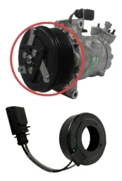 Kit Embreagem Compressor Sanden Saveiro 2017 Diante