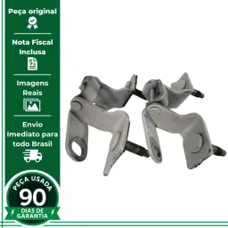 PAR DOBRADIÇA TAMPA TRASEIRA JEEP COMPASS 2012 A 2015