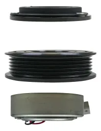KIT EMBREAGEM COMPRESSOR GM SPIN ONIX PRISMA COBALT 13 A 19