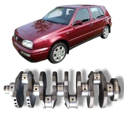 Virabrequim Motor Golf Polo Classic 1.8 8v Ap Gas 1995/2002