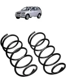 Jogo Molas Dianteiras Kia Sorento 2.4 3.5 2010 a 2015