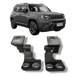 PAR DOBRADIÇA DE PORTA TRASEIRA DIR JEEP RENEGADE 2015 2020