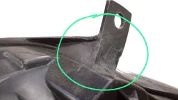 FAROL ESQUERDO SANDERO 2012 2013 A 2014 MASC NEGRA