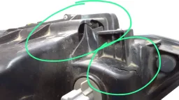 FAROL DIREITO ETIOS 2013 A 2021 CARCAÇA PRETA AVARIA