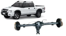 DIFERENCIAL TRASEIRO S10 2.4 01/11 GASOLINA 5 FUROS