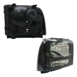 FAROL DIANTEIRO DIR F250 07 2008 2009 2010 2011 MÁSC NEGRA