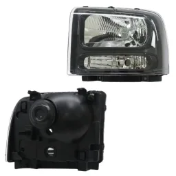 FAROL DIANTEIRO ESQ F250 07 2008 2009 2010 2011 MÁSC NEGRA