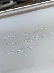 Moldura Break Light Tampa Traseira Pajero Full 2008 2009