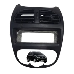 Moldura Painel Central Saida Ar Peugeot 206 Sw 2005 2008 1.4