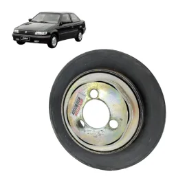 POLIA BOMBA DAGUA VIRABREQUIM FORD ESCORT LOGUS 1994 1995