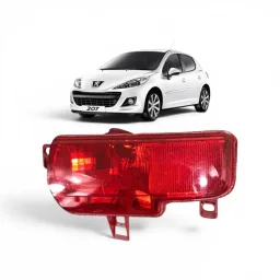 Lanterna Parachoque Traseira Esquerda Peugeot 207 2012 2013