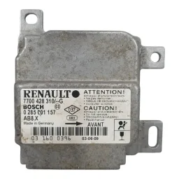 Modulo Airbag Renault Symbol 2009 2010 A 2013 Deflagrado