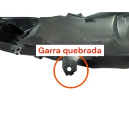 PARALAMA TRASEIRO YAMAHA FAZER FZ15 ABS 2023