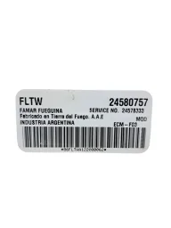 Módulo Injeção Chevrolet Prisma 1.4 2012 24580757
