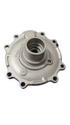 TAMPA FRONTAL PESCOÇO PEQUENO COMPRESSOR SANDEN C/ ROLAMENTO