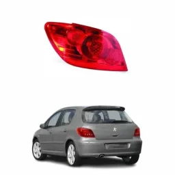 Lanterna Traseira Esquerda 307 Hatch 2007 a 2012 Depo