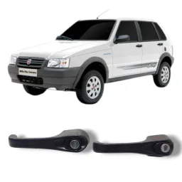 MAÇANETAS DIANTEIRAS EXTERNA FIAT UNO FIORINO 2005 2011 ORIG