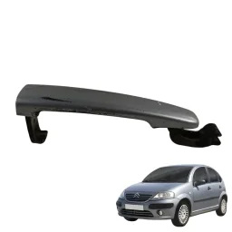 MAÇANETA EXTERNA DIANTEIRA ESQUERDA CITROEN C3 2003 A 2012