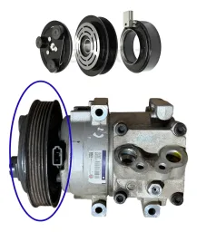 KIT EMBREAGEM COMPRESSOR AR CONDICIONADO FORD FIESTA 99 A 04