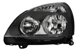 FAROL ESQUERDO CLIO 2004 A 2012 MASC NEGRA TYC