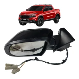 Retrovisor Esquerdo Elétrico Original Fiat Toro 2016 a 2025