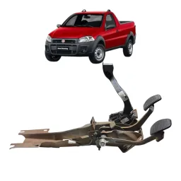 Pedaleira Completa Original Fiat Strada 2013 a 2019