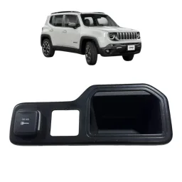 Porta Objetos Console Completo Original Renegade 2016 2026