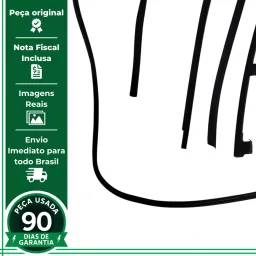 KIT PESTANA PORTA TRASEIRA DIREITA L200 TRITON 2008 A 2017