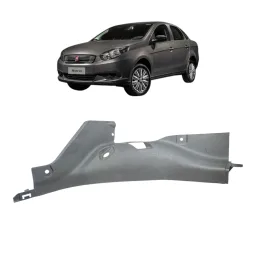 Soleira Cinza Claro Traseira Dir Original Fiat Grand Siena