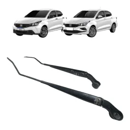 Par Braço Limpador Parabrisa Original Fiat Pulse Argo Cronos