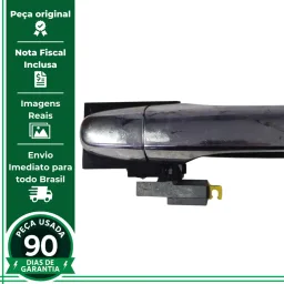 MAÇANETA PORTA TRASEIRA ESQUERDA HONDA CRV 2012 A 2016
