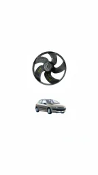 Eletroventilador Peugeot 206 s/ ar 9624955780