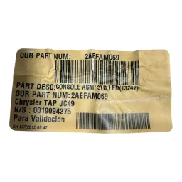 LUZ TETO CORTESIA FIAT FREEMONT 2012 CX547M