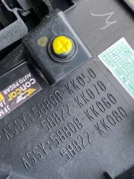 Moldura Alavanca Câmbio Toyota Hilux 2017 2018 2019 2020