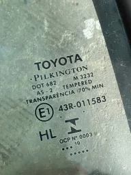 Vidro Fixo Traseira Esquerda Toyota Corolla 2017 2018 2019