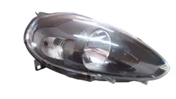 Farol Direito Punto 2013/2017 Preto Masc Negra AVARIA