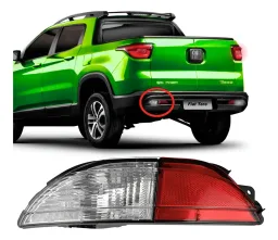 Refletor Lanterna Ré Fiat Toro 2016 17 2018 2019 + Esquerdo
