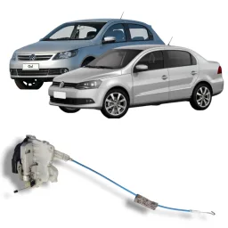 Fechadura dianteira esquerda VW Gol Voyage 2008 2016 origina