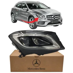 Farol Mercedes Gla 200 250 2018 2019 2020 Dir Semi Novo Orig