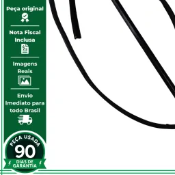 KIT PESTANA PORTA DIANTEIRA ESQUERDA KIA SORENTO 2009 A 2014